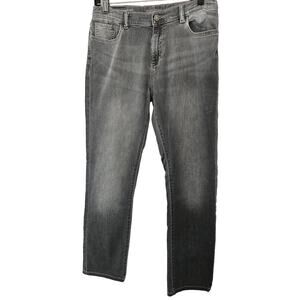 DL1961 Gray Gunmetal DL Ultimate Knit Brady Slim Pants sz 18 Basic Casual Youth